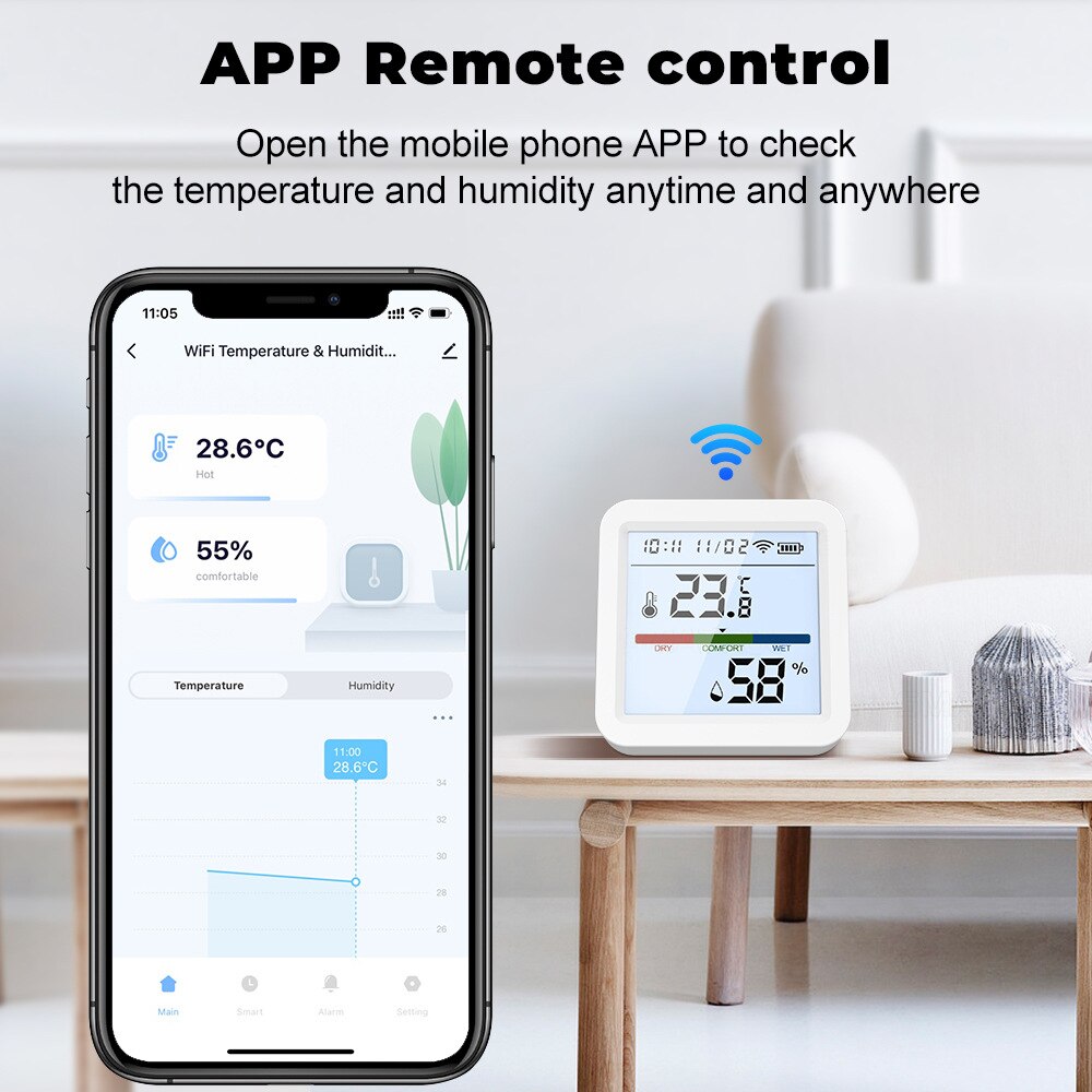 Tuya New WiFi Temperature Humi - Digital Hygrometer Probe review and price