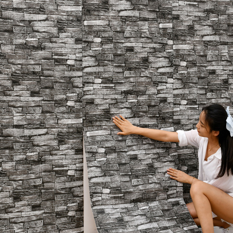 70cm*1m  3D Brick Pattern Wall - Pvc Panel Background review and price