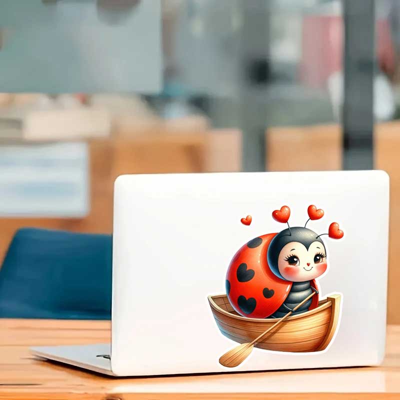 Cute Ladybug Wall Stickers Liv - Pvc Panel Background review and price
