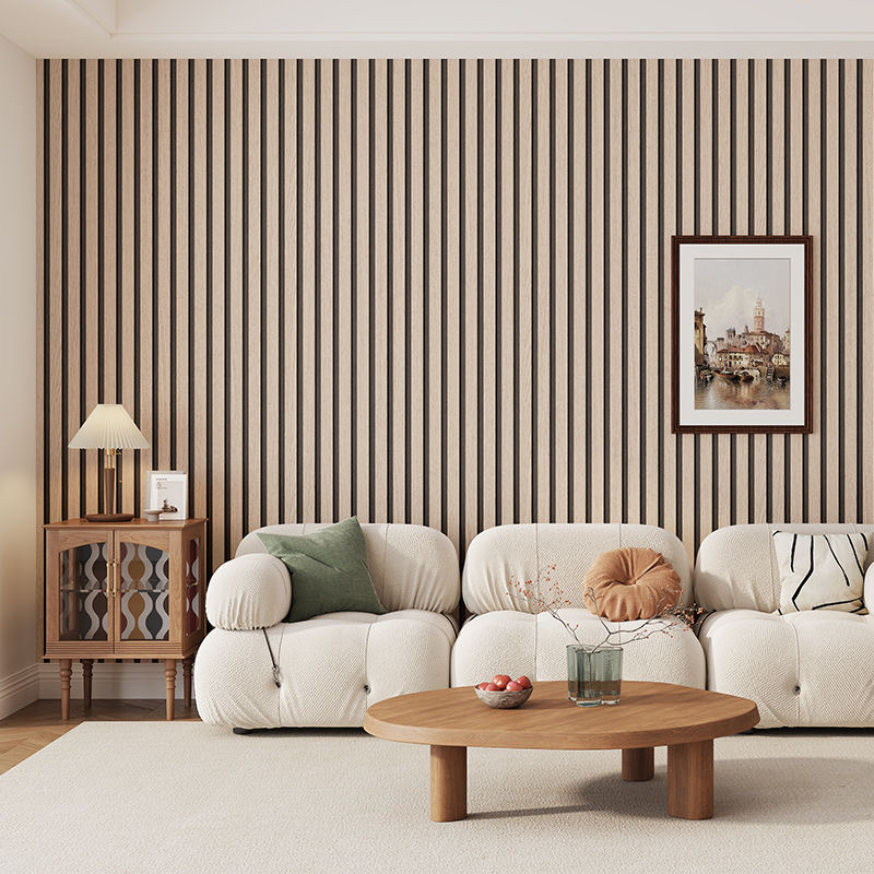 Self Adhesive Wood Grain Wall  - Pvc Panel Background review and price