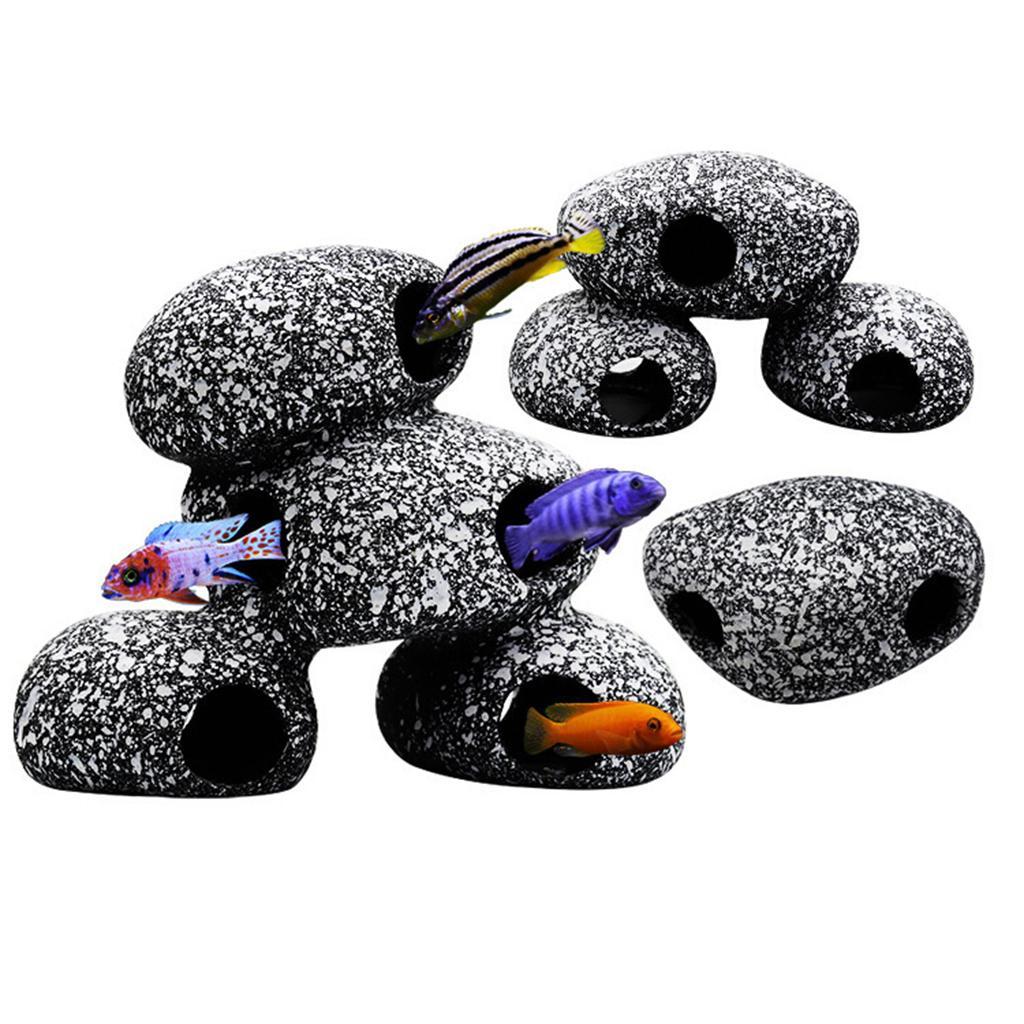 Aquarium Cave Fish Tank Hide O - Hide Cave Ceramic review and price