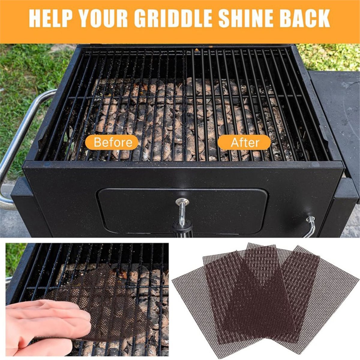 100 Pack Griddle 4x5.5'' Scree - Screen Top Mesh review and price