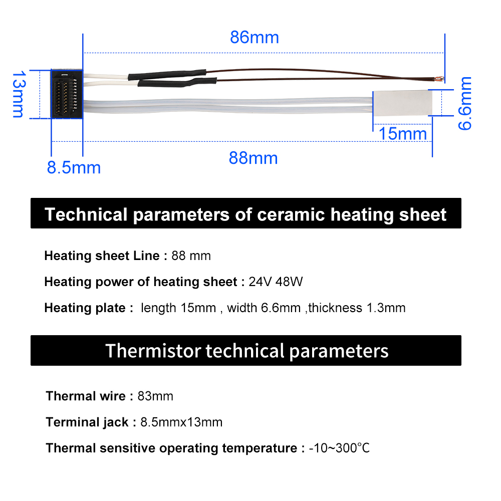 For Bambu Lab Hotend V2.0 V3.0 - Ceramic Heat Emitter review and price