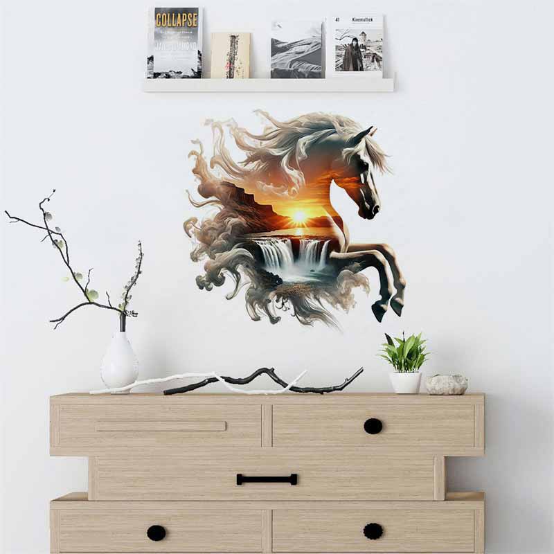 Majestic Horse Nature Stickers - Pvc Panel Background review and price