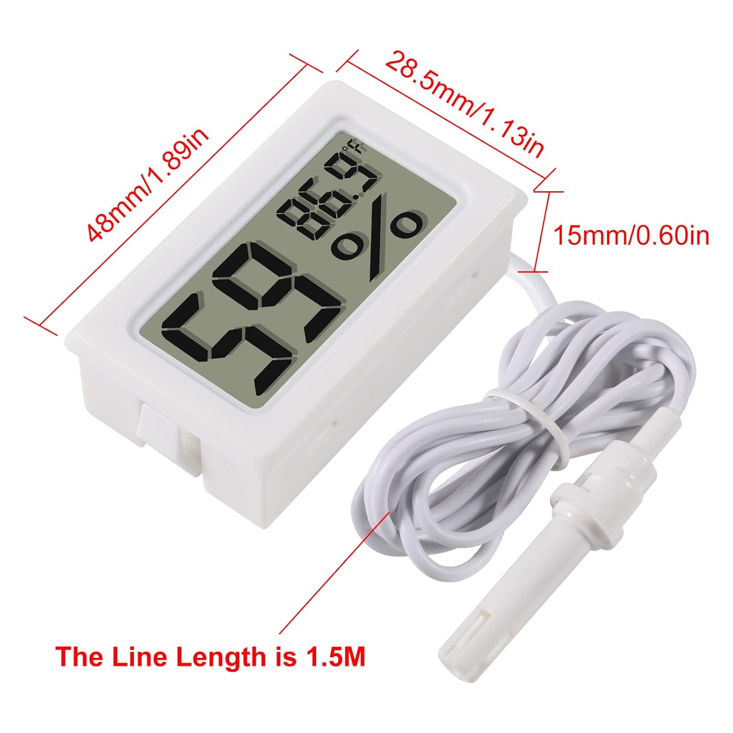 2pcs Mini Digital Hygrometer T - Digital Hygrometer Probe review and price