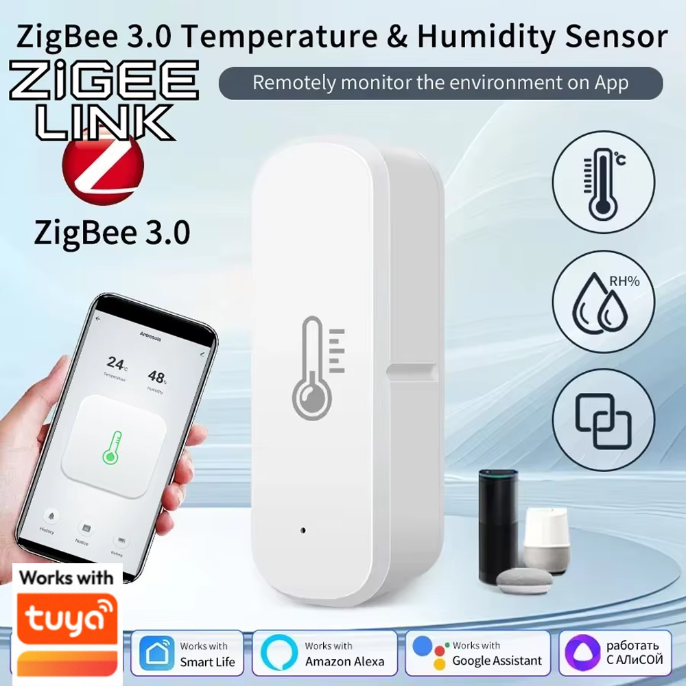 Smart Zigbee 3.0 Temperature H - Digital Hygrometer Probe review and price