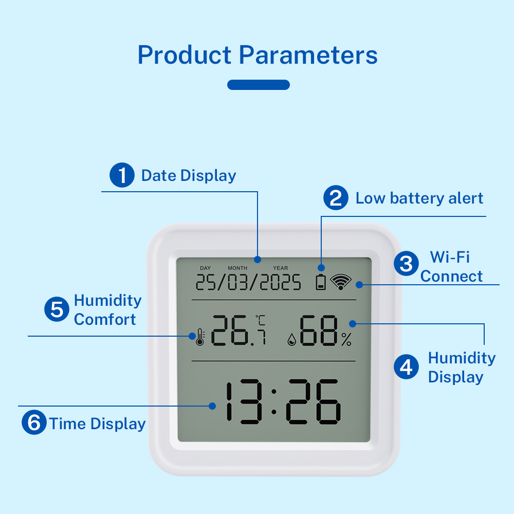 Tuya WIFI Temperature Humidity - Digital Hygrometer Probe review and price