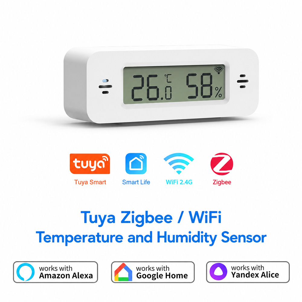 Tuya Zigbee WiFi Mini Temp & H - Digital Hygrometer Probe review and price